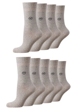TOM TAILOR 9ER PACK BASIC - Socken - grau meliert
