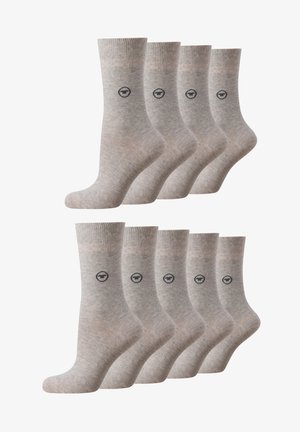 TOM TAILOR 9ER PACK BASIC - Socken - grau meliert