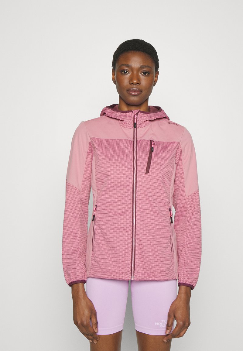 CMP WOMAN JACKET FIX HOOD Giacca softshell fard/rosa Zalando.it
