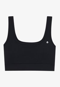 MEDIUM SUPPORT SQUARE NECK SPORTS BRA - Sportski grudnjak sa srednje jakom potporom - black