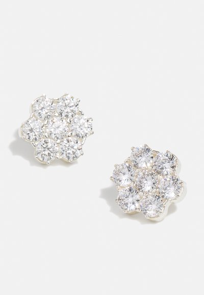 Hatton Labs DAISY EARRINGS UNISEX - Fülbevalók - silver coloured/white