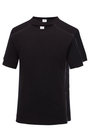2 PACK - Jednoduché tričko - black