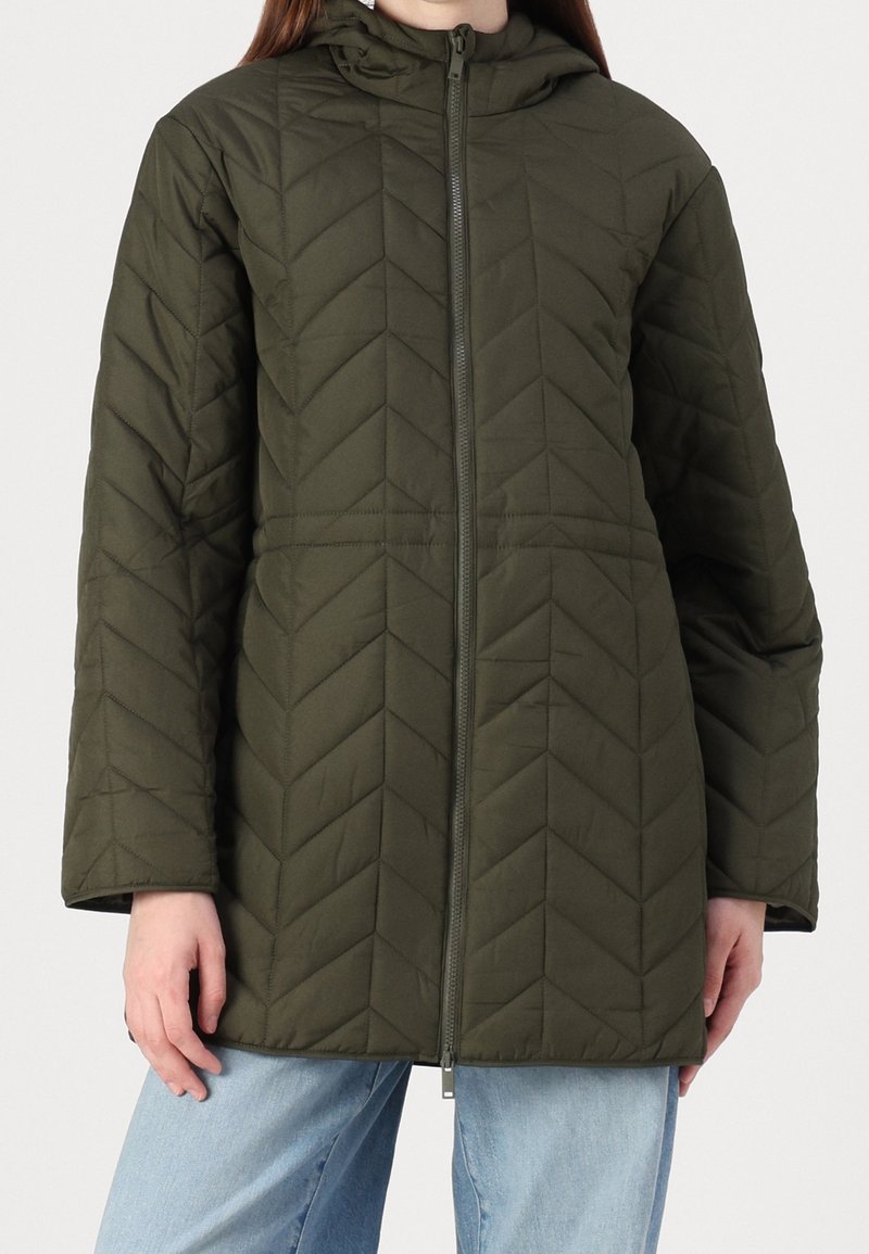 Pieces Vinterkappa /-rock - dark green