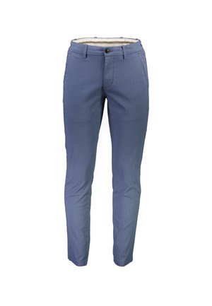 Lindbergh, AOP SUPERFLEX CHINO PANTS - Chinos - navy