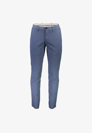 Lindbergh, AOP SUPERFLEX CHINO PANTS - Chinos - navy