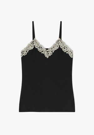 Intimissimi, PRETTY FLOWERS - Undertrøjer - black white