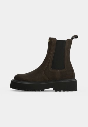 Maje, 126FOOTSUEDEINTENSE - Класически боти до глезена - marron fonce