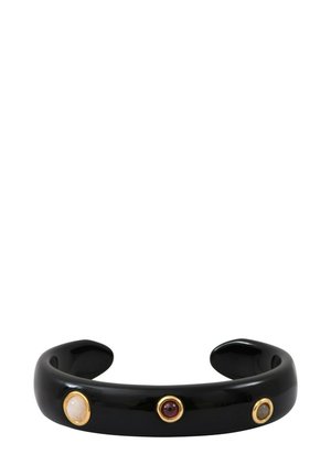 MASSERIA M AND GEMSTONE BANGLE - Bracelet - black