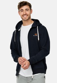 INDICODE JEANS INHOWARD - Sweatjakke - navy