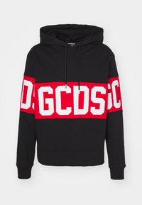 BAND LOGO HOODIE UNISEX - Sweatshirt - black