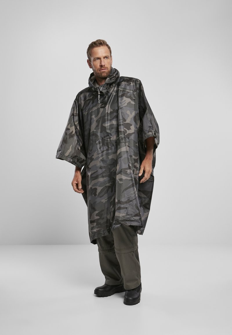 Brandit PONCHO - Vandeniui atspari striukė - darkcamo
