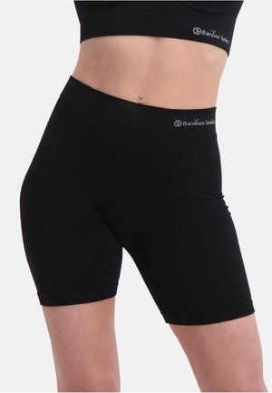 SUZE BIKERSHORT - Korte broeken - black