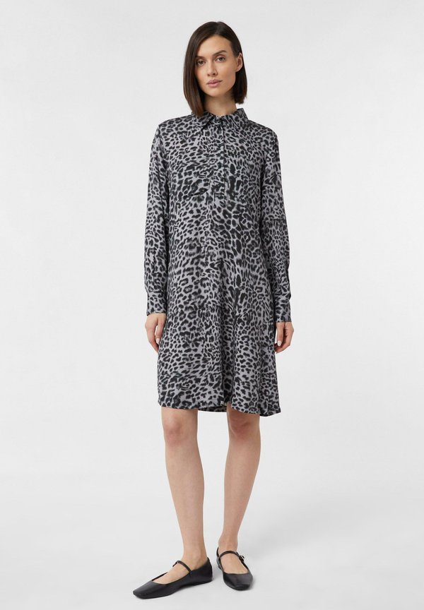 JURK - Blusenkleid - schwarz