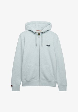 Superdry & Co, SUPERDRY - Sweatjacke - eisblau meliert