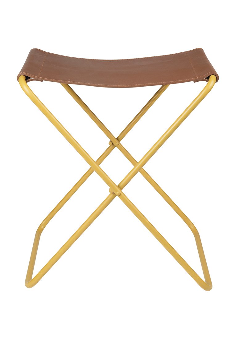 Broste Copenhagen Hocker gelb