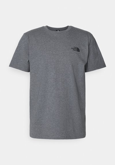 M SS SIMPLE DOME TEE - T-shirt de sport - medium grey heather