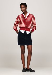 Tommy Hilfiger STRETCH SHORT  - A-line skjørt - desert sky