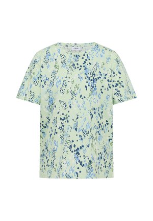 Cecil, T-SHIRT MIT RUNDHALS UND PRINT - T-shirt con stampa - raw matcha lime