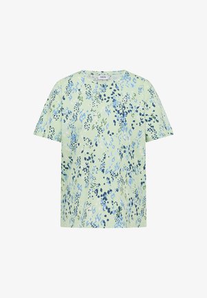 Cecil, T-SHIRT MIT RUNDHALS UND PRINT - T-shirt imprimé - raw matcha lime