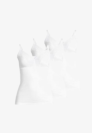 3ER PACK NATALIE - Caraco - weiß