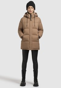 khujo WORD3 MATT - Winter coat - hellbraun