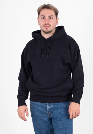 PULLOVER - Felpa con cappuccio - nero