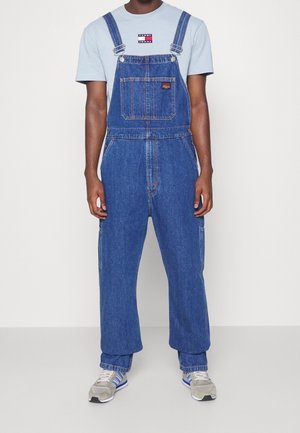 Latzhose - blue denim