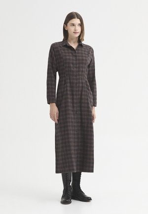 Nice Things, WOMEN - Robe chemise - brown