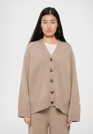 CARDIGAN - Vesta na kopčanje - melange oatmeal
