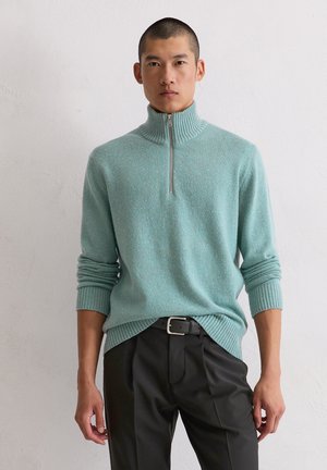 Strickpullover - arctic blue