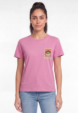 watapparel, TAROT THE ICE CREAM - T-shirt print - bubble pink