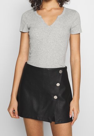 T-shirt basique - mottled grey