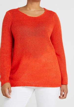 Pullover - orange