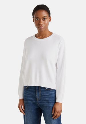 United Colors of Benetton Jersey de punto - white