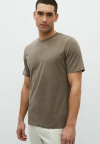 Next REGULAR - T-shirt basic - neutral brown