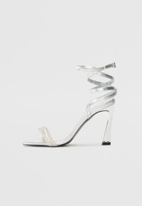 MURCIA - High heeled sandals - silver