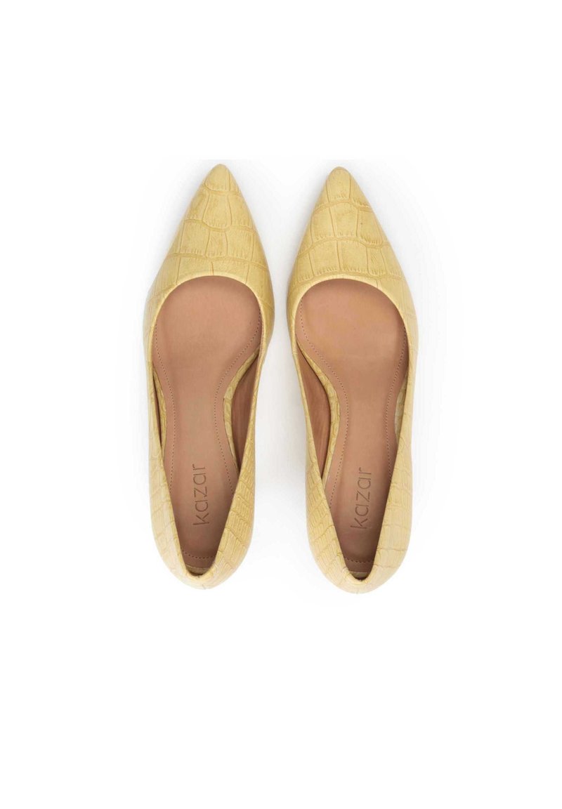 Damen Klassische Pumps | Kazar ROSIE Pumps yellow/goldfarben - DG91585 Damen Klassische Pumps | Kazar ROSIE Pumps yellow/goldfarben - DG91585