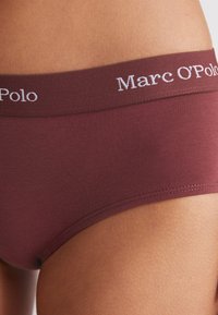 Marc O'Polo 3 PACK ESSENTIALS - Slip - deep ruby black plum