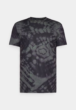 Björn Borg ACE TIE DYE - Print T-shirt - black