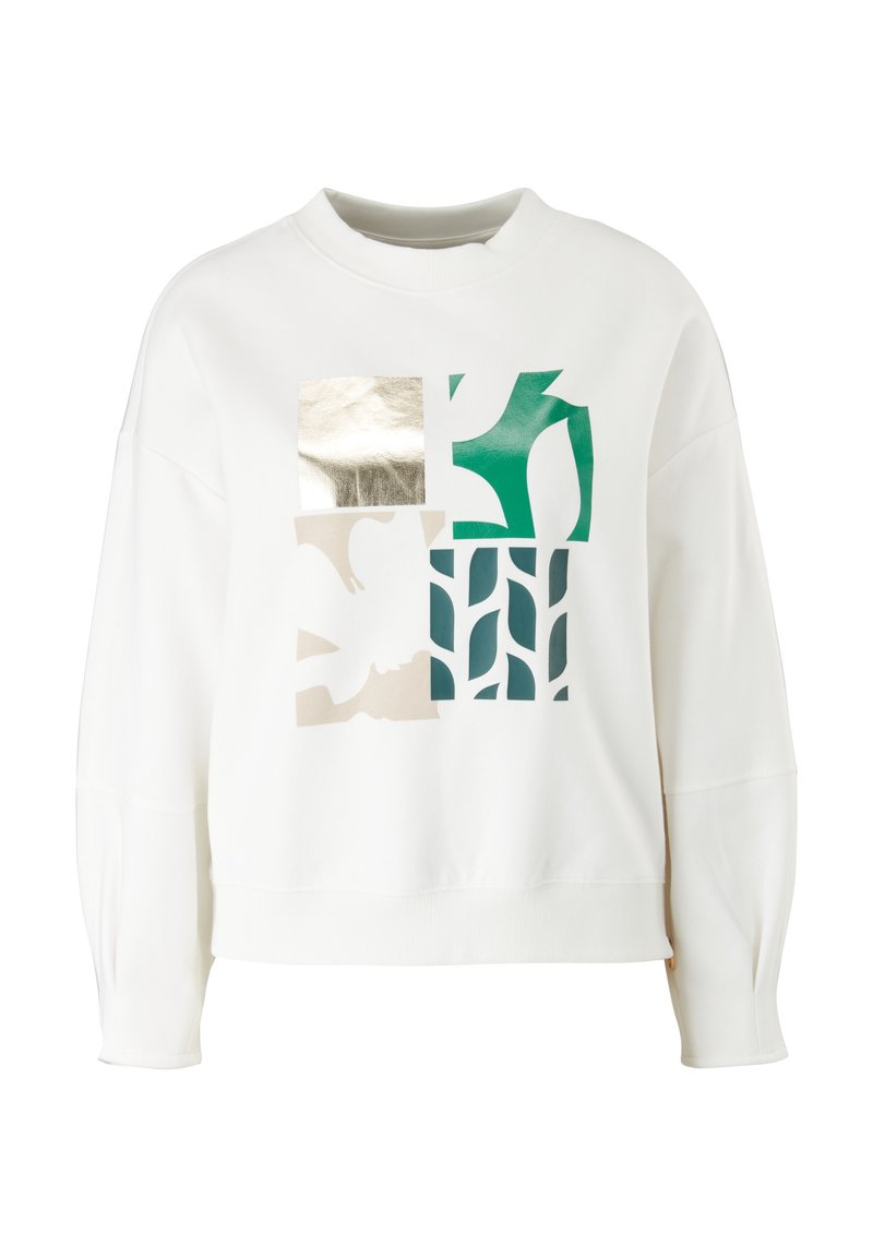 Damen Sweatshirts | s.Oliver Sweatshirt offwhite placed print/offwhite - ED11808 Damen Sweatshirts | s.Oliver Sweatshirt offwhite placed print/offwhite - ED11808