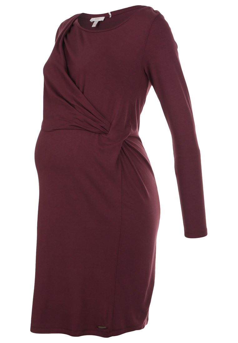 Esprit Maternity Jerseyjurk bordeauxrood