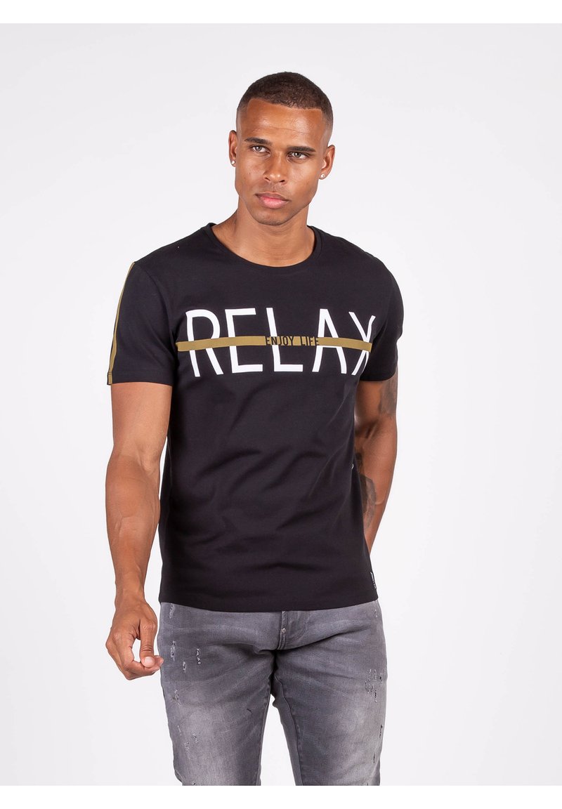 KEY LARGO Herren Logo Tee Round T-Shirt