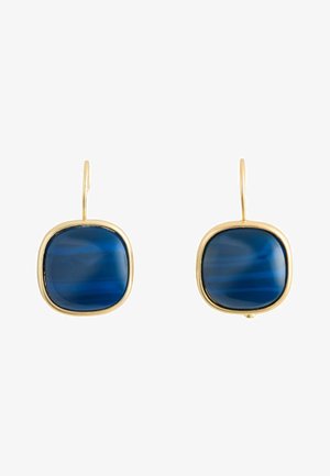 Next, RESIN PULL THROUGH EARRINGS . - Ohrringe - blue