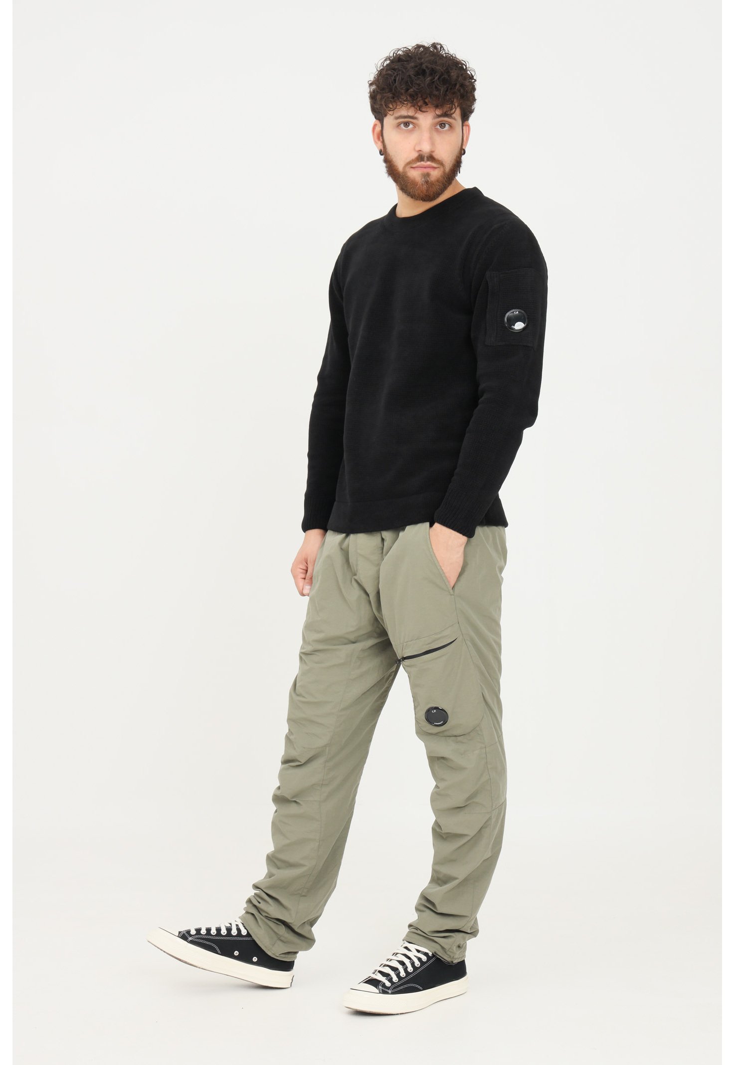 C.P. Company Pantaloni sportivi - stone gray/verde - Zalando.it