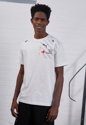 RE COLLECTION TEE - T-shirt con stampa - pristine heather