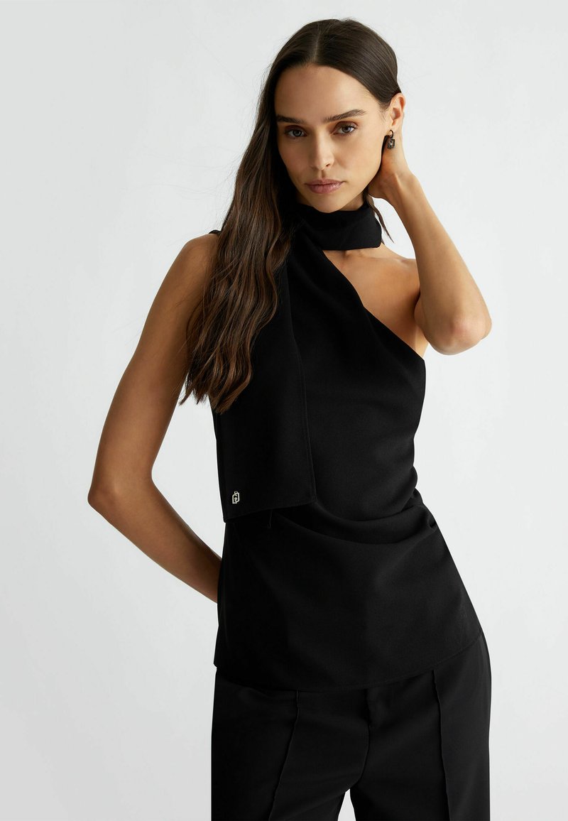 LIU JO CREPE  - Bluza - black