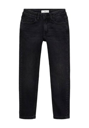 KID TEEN - Straight leg jeans - black denim