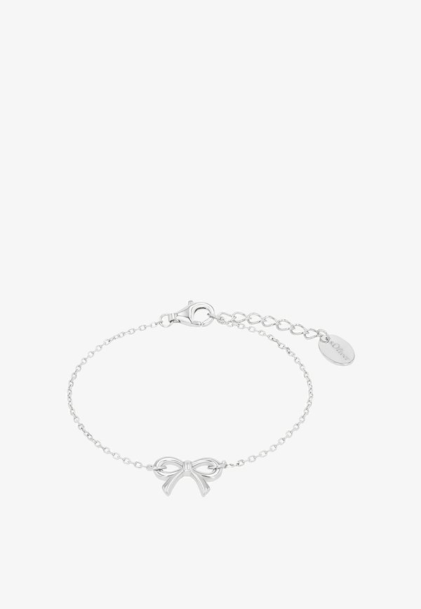SCHLEIFE – Armband – silberfarben