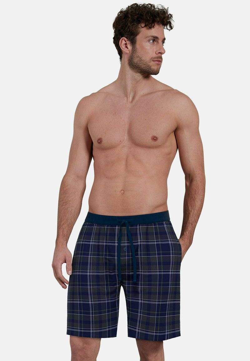 Ceceba BERMUDA - Pyjama bottoms - blau dunkel karo