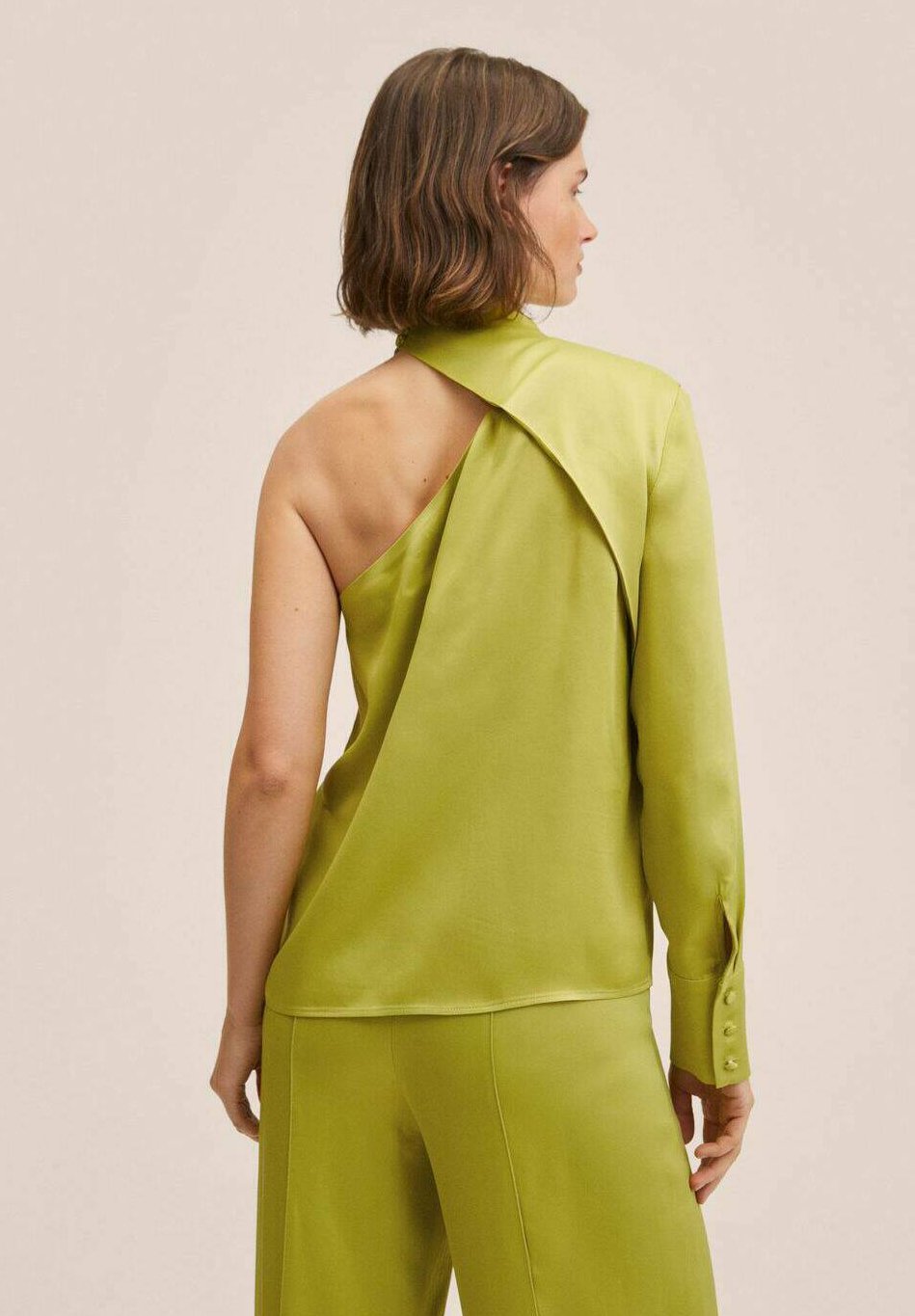 Mango Blusa - green/verde - Zalando.es